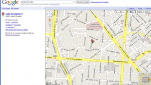 error en señalar la calle castelló de madrid en google maps error en señalar la calle castelló de madrid en google maps
